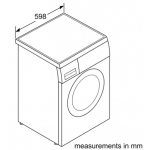 Bosch WUU2848BHK Series 6 8.0公斤 1400轉 前置式洗衣機